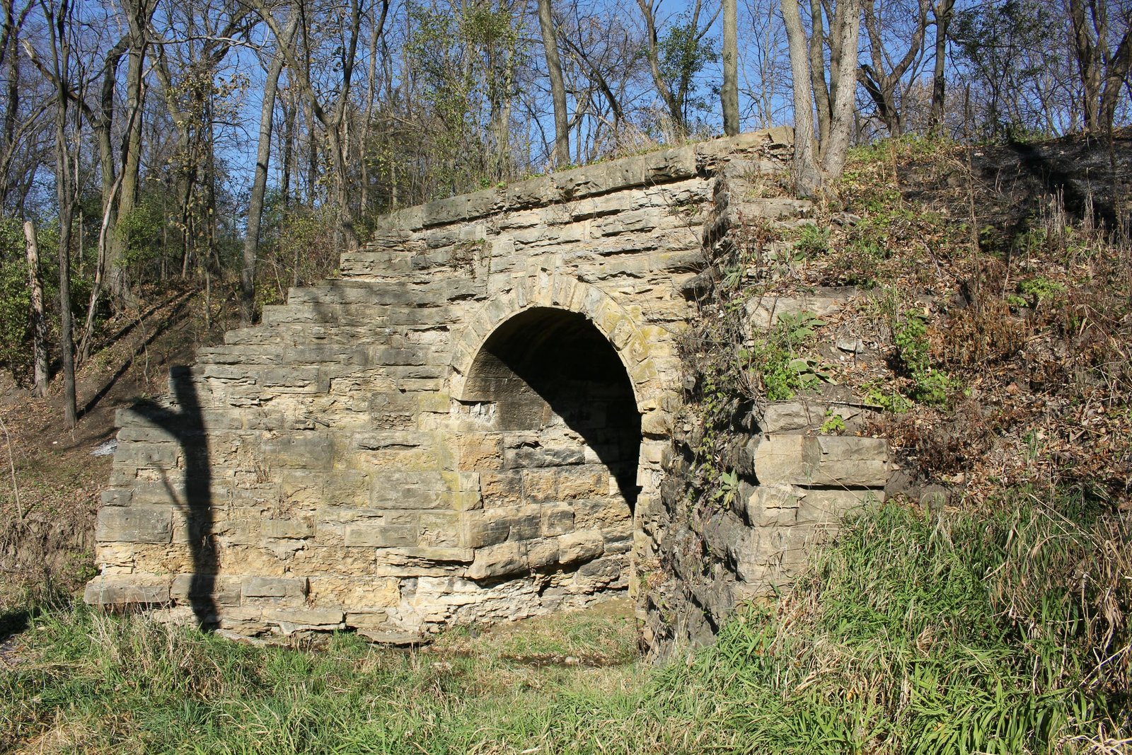 Looking northwest